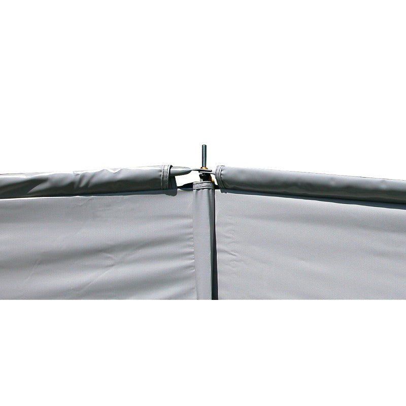 Dunes levegg av solid PVC stoff - Stabil og solid vindkskjerm