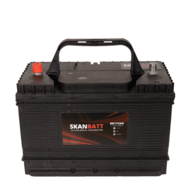 Hovedbilde SKANBATT Fritidsbatteri 12V 115AH 800CCA ...