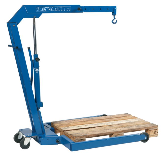 Hovedbilde Verkstedkran 1100kg foldbar med parallelle ben ...