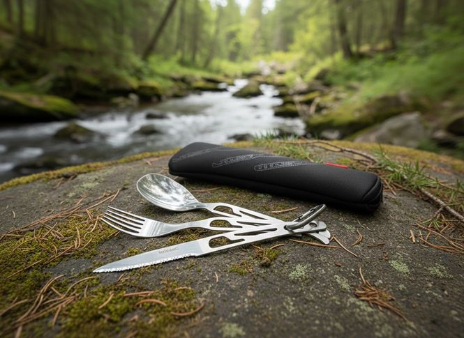 Hovedbilde Campingbestikk 5 funksjoner - Basecamp  -  nå til ...