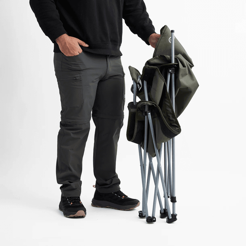 Doite Lazy Rest Campingstol  Komfortabel og Sammenleggbar Campingstol med Koppholder