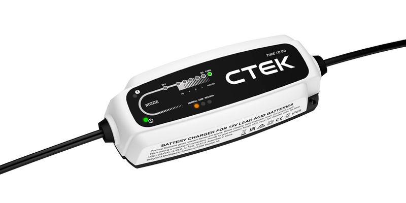 Ctek Batterilader CT5 Time To Go EU 12v