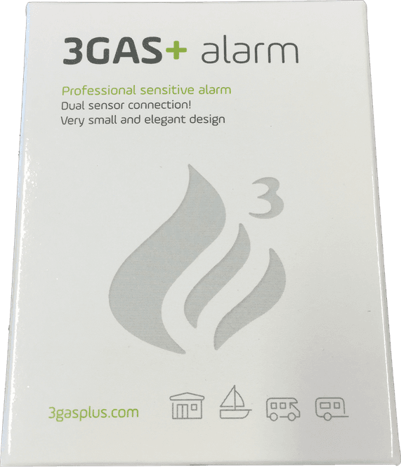 Hovedbilde Gassalarm 3GAS+ 12V  Gassalarm for bobil og ...
