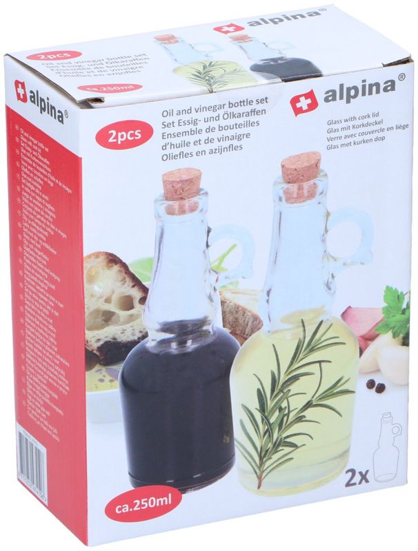 ALPINA Olje- og eddikflaske 250ml 