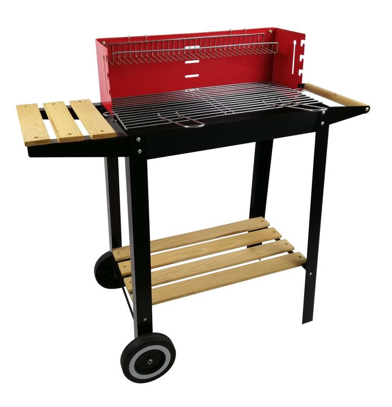 Alpina Kullgrill med hylle  83x28x83cm